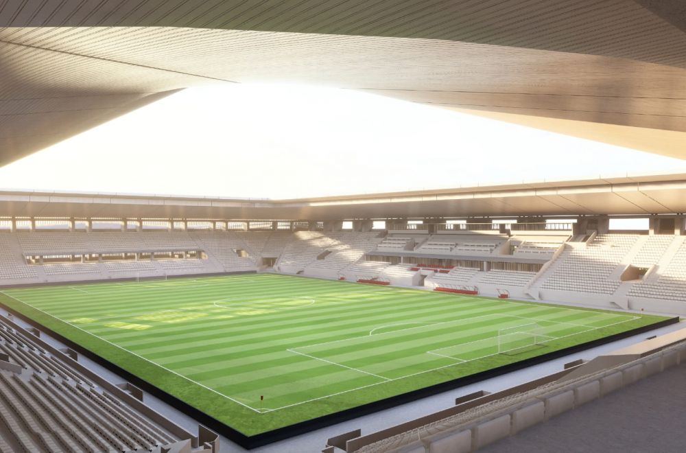 Gəncə şəhər stadionunun yenidən qurulması işlərinin layihələndirilməsi